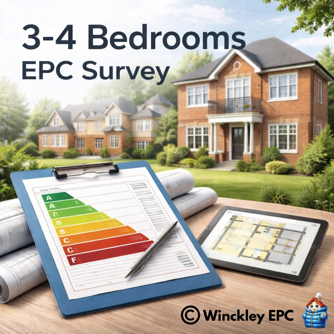 EPC Certificate 3- 4 Bedroom Property