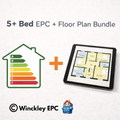 Bundle EPC + Floor Plan 5+ Bedroom Property